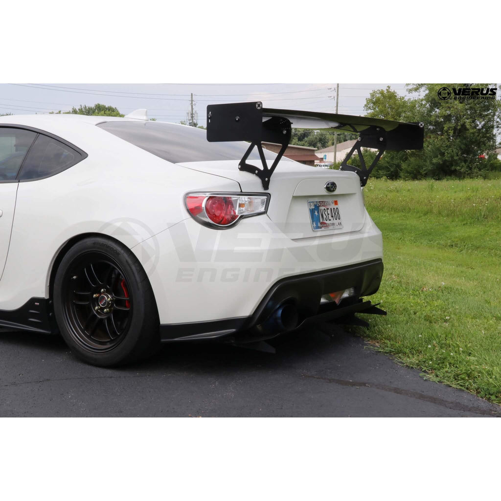 Verus Rear Spoiler, Carbon, High Gloss Finish, 2013-2020 BRZ/FR-S/86 - Angle 6