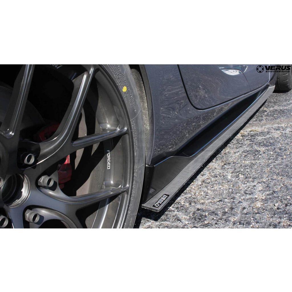 Verus Side Splitter Kit, 2020-2022 GR Supra - Angle 4
