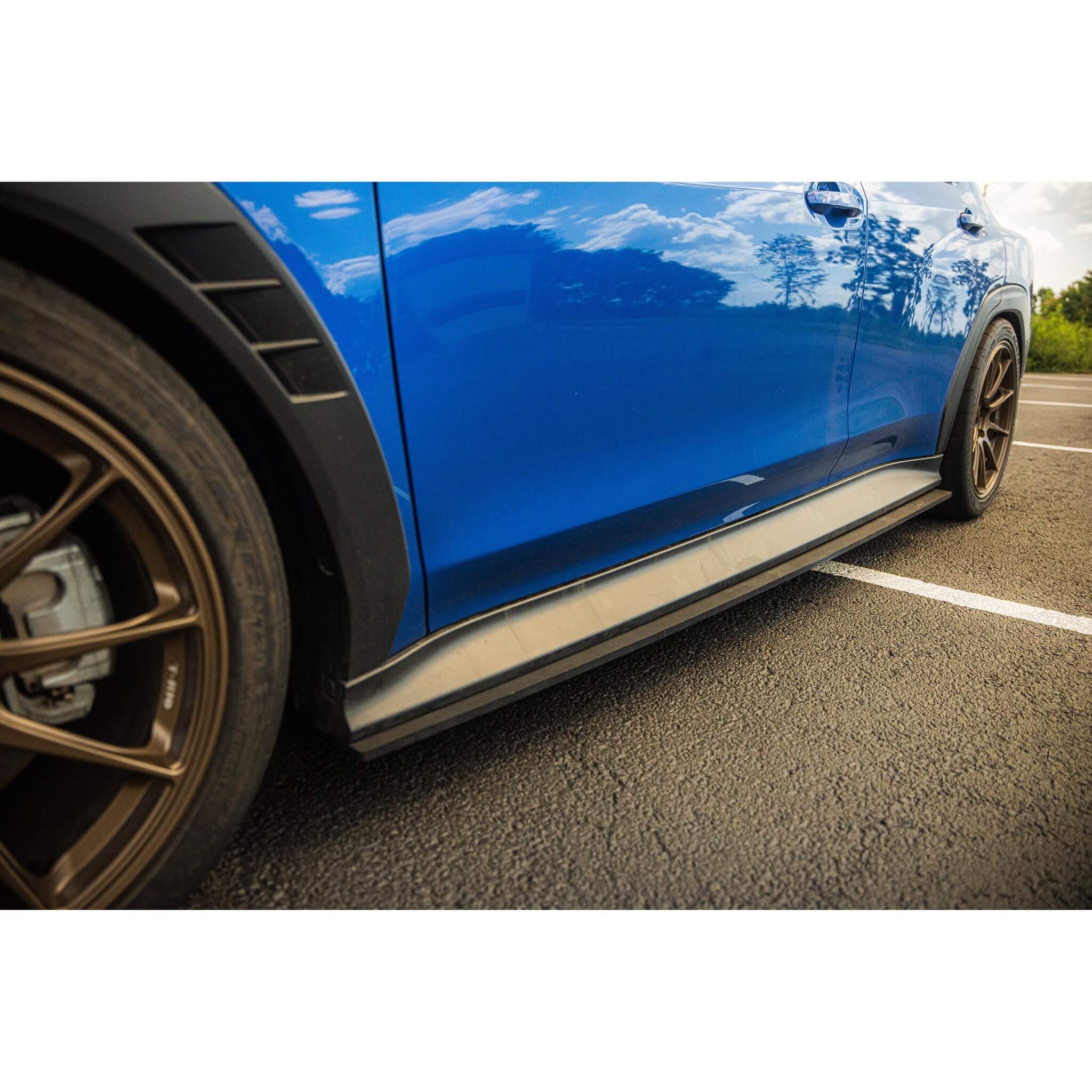 Verus Side Splitter Kit, 2022-2025 WRX - Angle 2