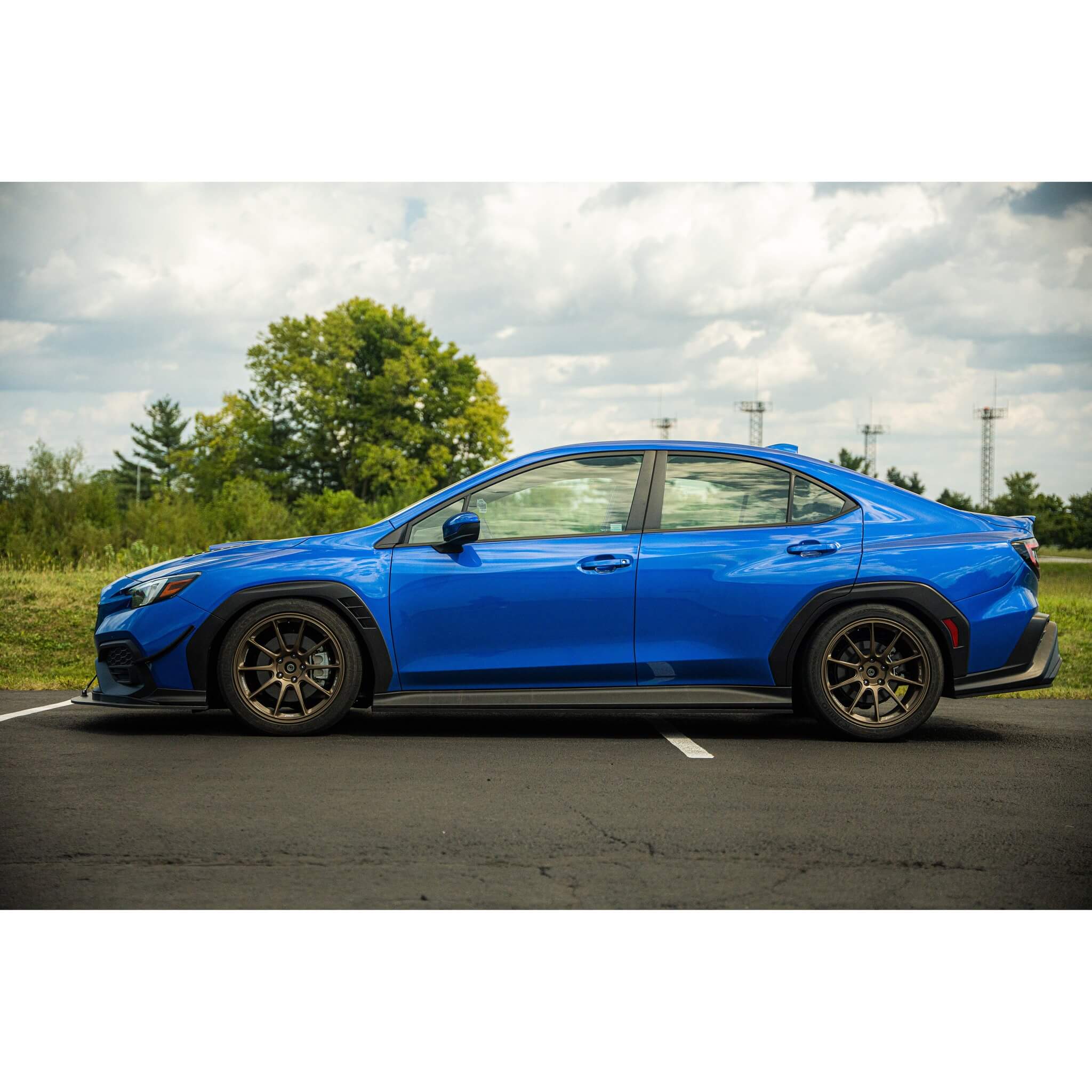 Verus Side Splitter Kit, 2022-2025 WRX - Angle 6