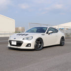 Verus Slanted Hood Louver Kit, Bare Aluminum, 2013-2020 BRZ/FR-S/86 - Angle 4