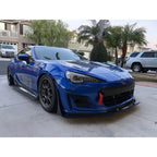 Verus Splitter Air Dam Kit, 2017-2020 BRZ - Angle 4