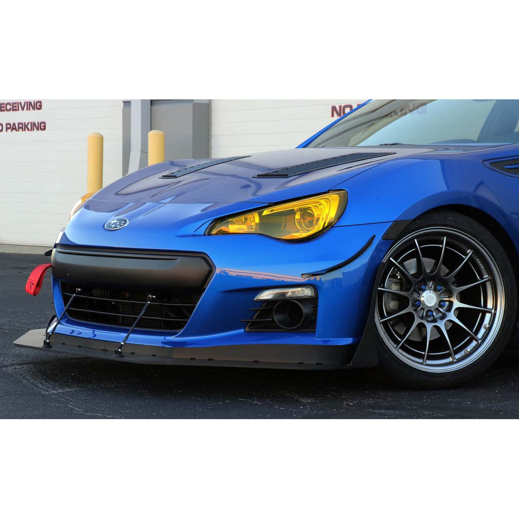 Verus Street Front Splitter, 2013-2016 BRZ & FR-S - Angle 2