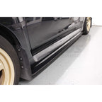 Verus Street Side Splitter, Plastic, 2015-2021 WRX & 2015-2021 STi - Angle 3