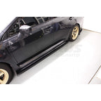 Verus Street Side Splitter, Plastic, 2015-2021 WRX & 2015-2021 STi - Angle 4