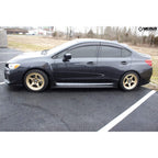 Verus Street Side Splitter, Plastic, 2015-2021 WRX & 2015-2021 STi - Angle 5