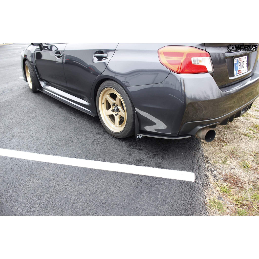 Verus Street Side Splitter, Plastic, 2015-2021 WRX & 2015-2021 STi - Angle 6