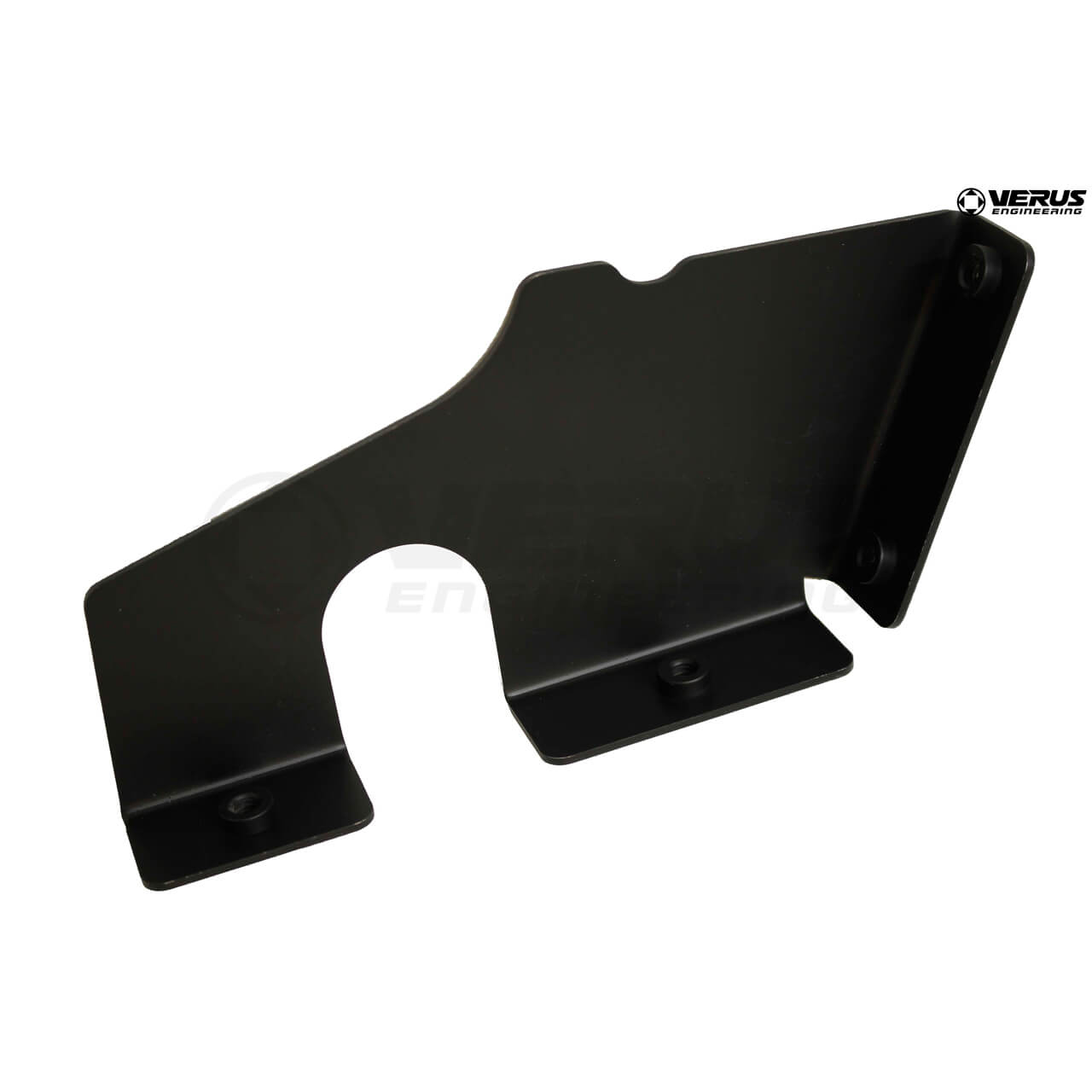 Verus Turbo Heat Shield, Black Cerakote, 2020-2022 GR Supra - Angle 3