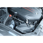 Verus Turbo Heat Shield, Black Cerakote, 2020-2022 GR Supra - Angle 4