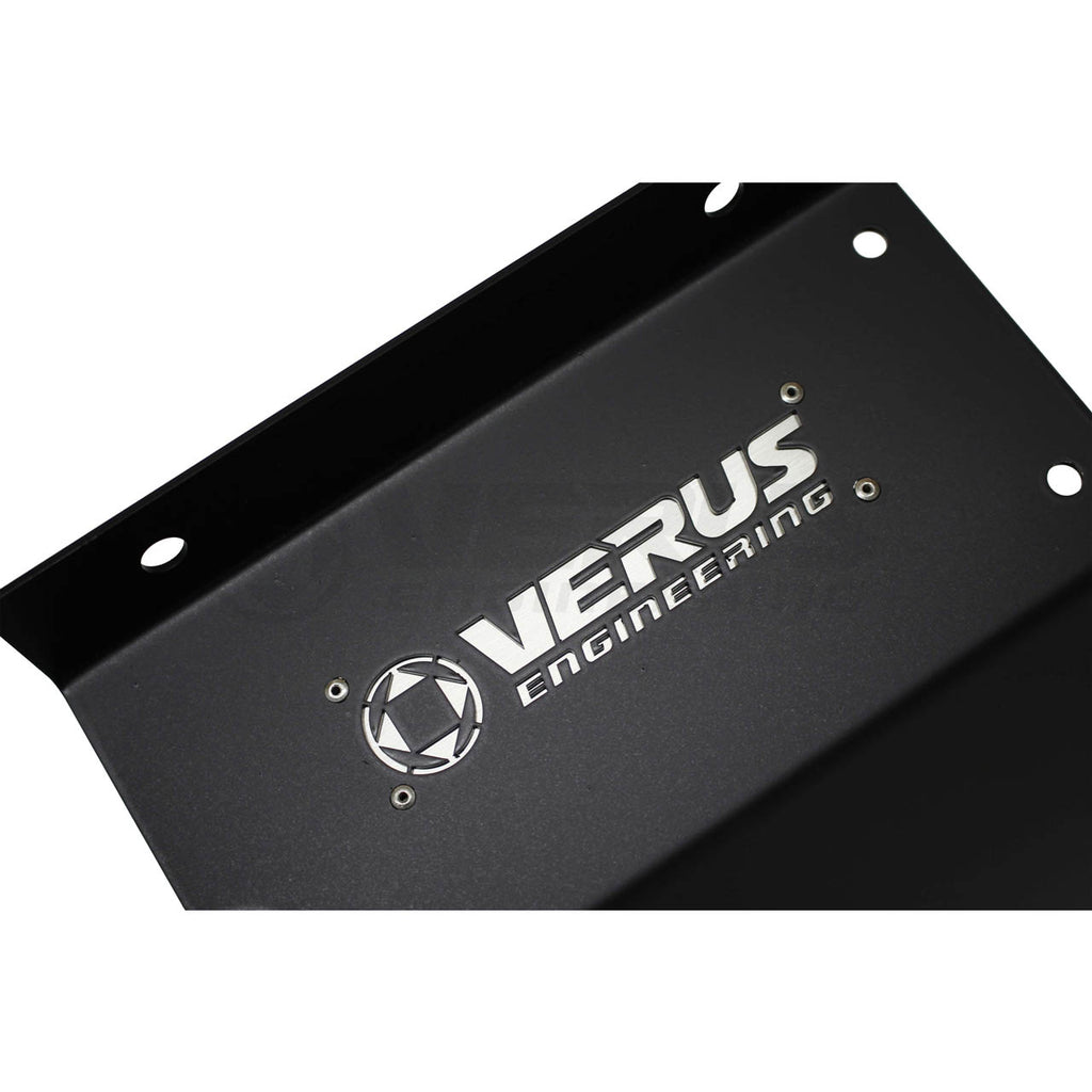 Verus Turbo Heat Shield, Black Cerakote, 2020-2022 GR Supra - Angle 6