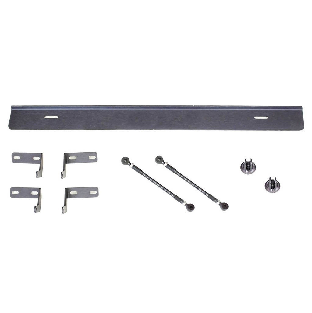 Verus Two Piece Front Splitter, Includes Splitter Tie Kit, 2013-2020 BRZ/FR-S/86 - Angle 2