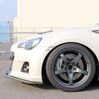 Verus Two Piece Front Splitter, Includes Splitter Tie Kit, 2013-2020 BRZ/FR-S/86 - Angle 3