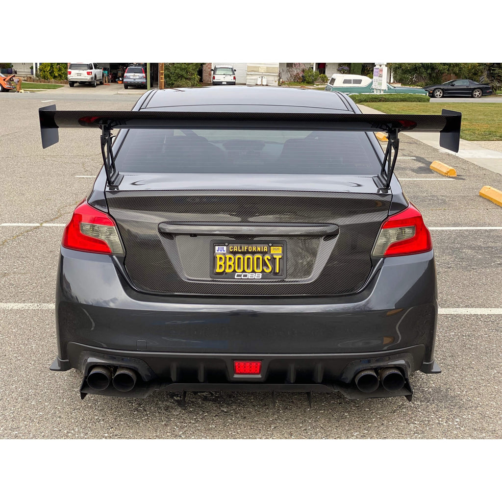Verus UCW Rear Wing Kit, 2015-2021 WRX - Angle 4