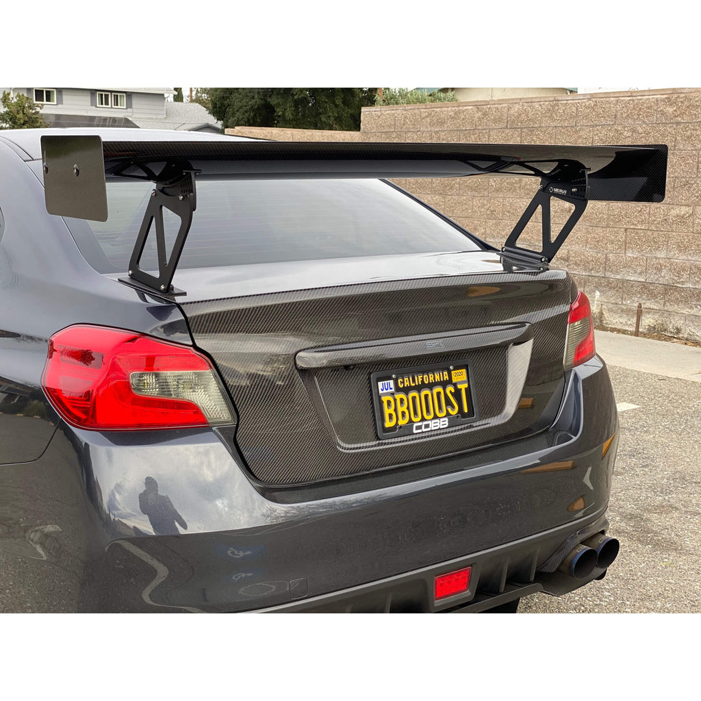 Verus UCW Rear Wing Kit, 2015-2021 WRX - Angle 5