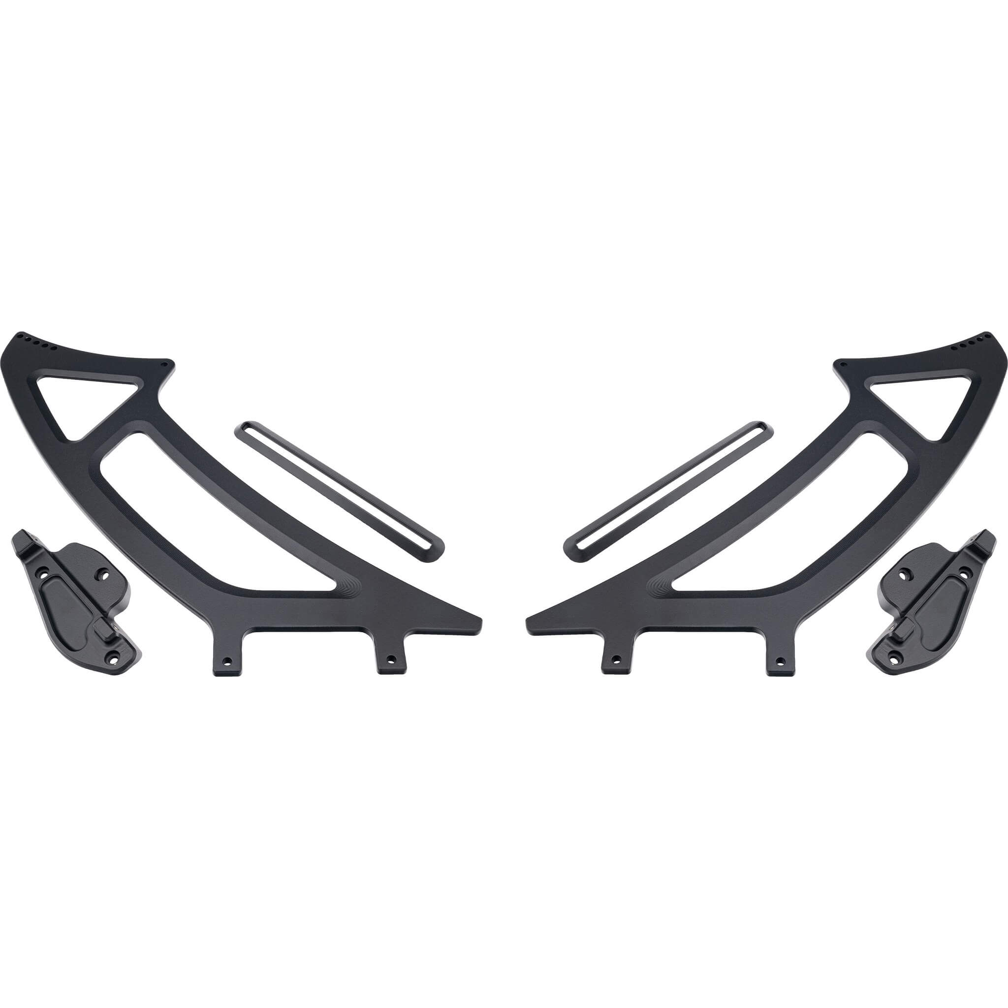 Verus UCW Rear Wing Kit w/ Carbon Endplates, 2022-2025 BRZ & GR86 - Angle 2
