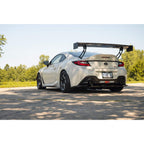 Verus UCW Rear Wing Kit w/ Carbon Endplates, 2022-2025 BRZ & GR86 - Angle 5