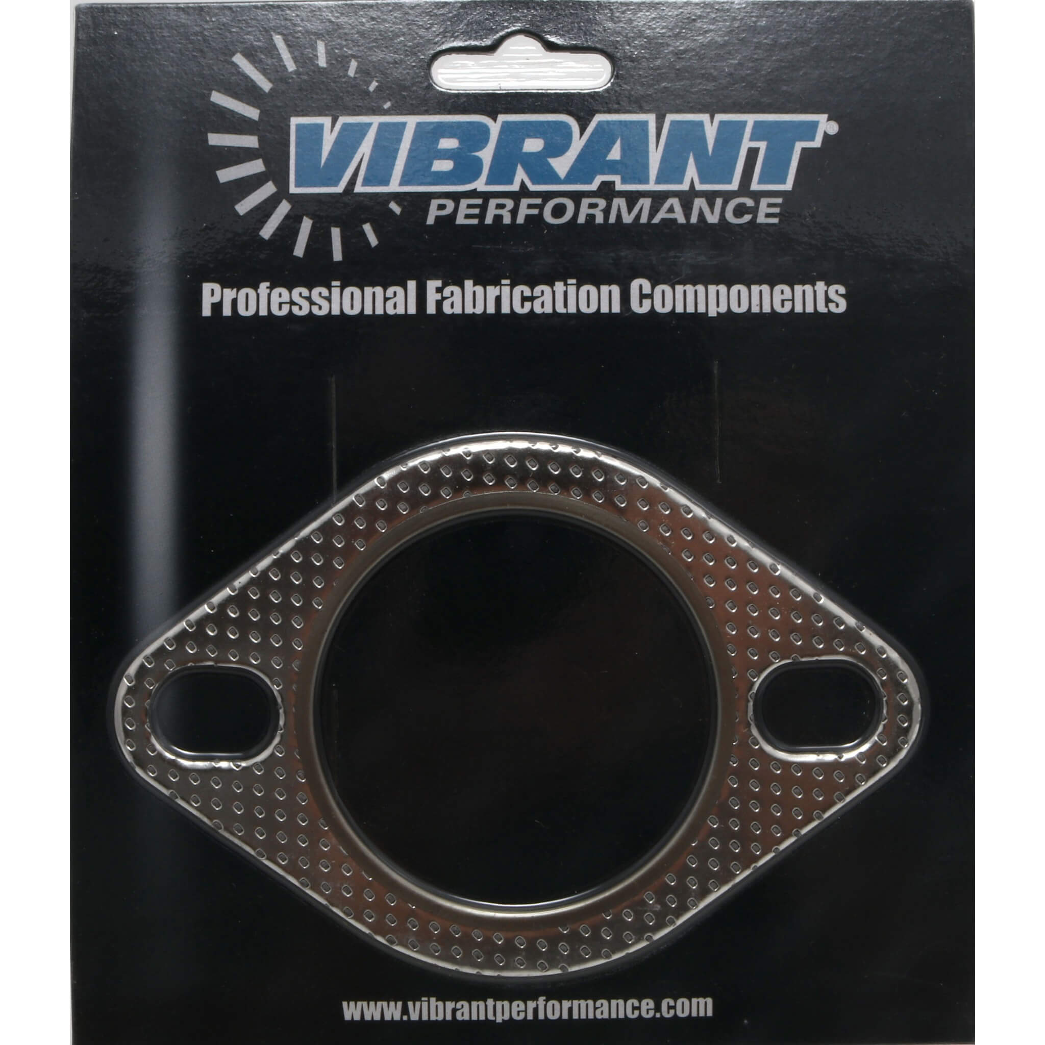 Vibrant 2-Bolt Flat Flange Exhaust Gasket - 2.5in I.D.