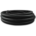 Vibrant -8 AN Black Nylon Braided Flex Hose - 10 Foot Roll