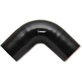 Vibrant Silicone 90 Degree Elbow Coupler (3in I.D. x 8in Leg Length) Black