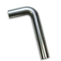 Vibrant Stainless Steel Mandrel Bend - 3in Dia., 4in x 12in Leg Lengths