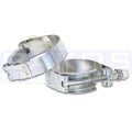 Vibrant T-Bolt Clamps (3.28-3.44in, Pair/2)