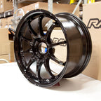 Volk Racing CE28SL Wheel - 17x9 / +45 / 5x114.3 - Gloss Black - Angle 2