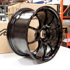 Volk Racing CE28SL Wheel - 17x9 / +45 / 5x114.3 - Gloss Black - Angle 3