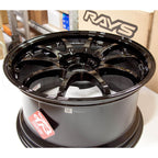 Volk Racing CE28SL Wheel - 17x9 / +45 / 5x114.3 - Gloss Black - Angle 4