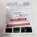 Volk Racing CE28SL Wheel - 17x9 / +45 / 5x114.3 - Gloss Black - Angle 5