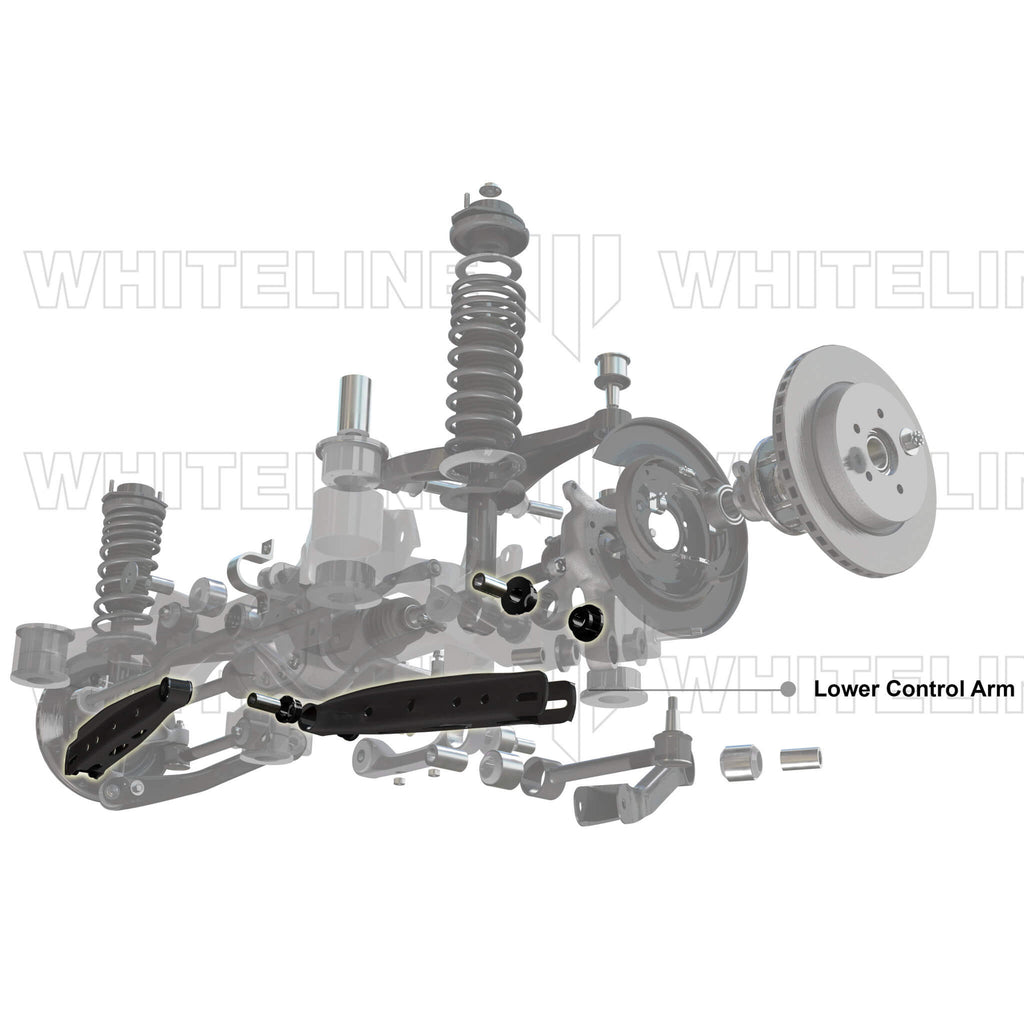Whiteline Adjustable Rear Control Arms (Lower), 2008-2026 WRX/STi & 2013-2026 BRZ/FR-S/86 - Angle 4