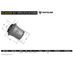 Whiteline Anti-Lift / Caster Kit (ALK, Motorsport), 2011-2021 STi & 2015-2026 WRX - Angle 5