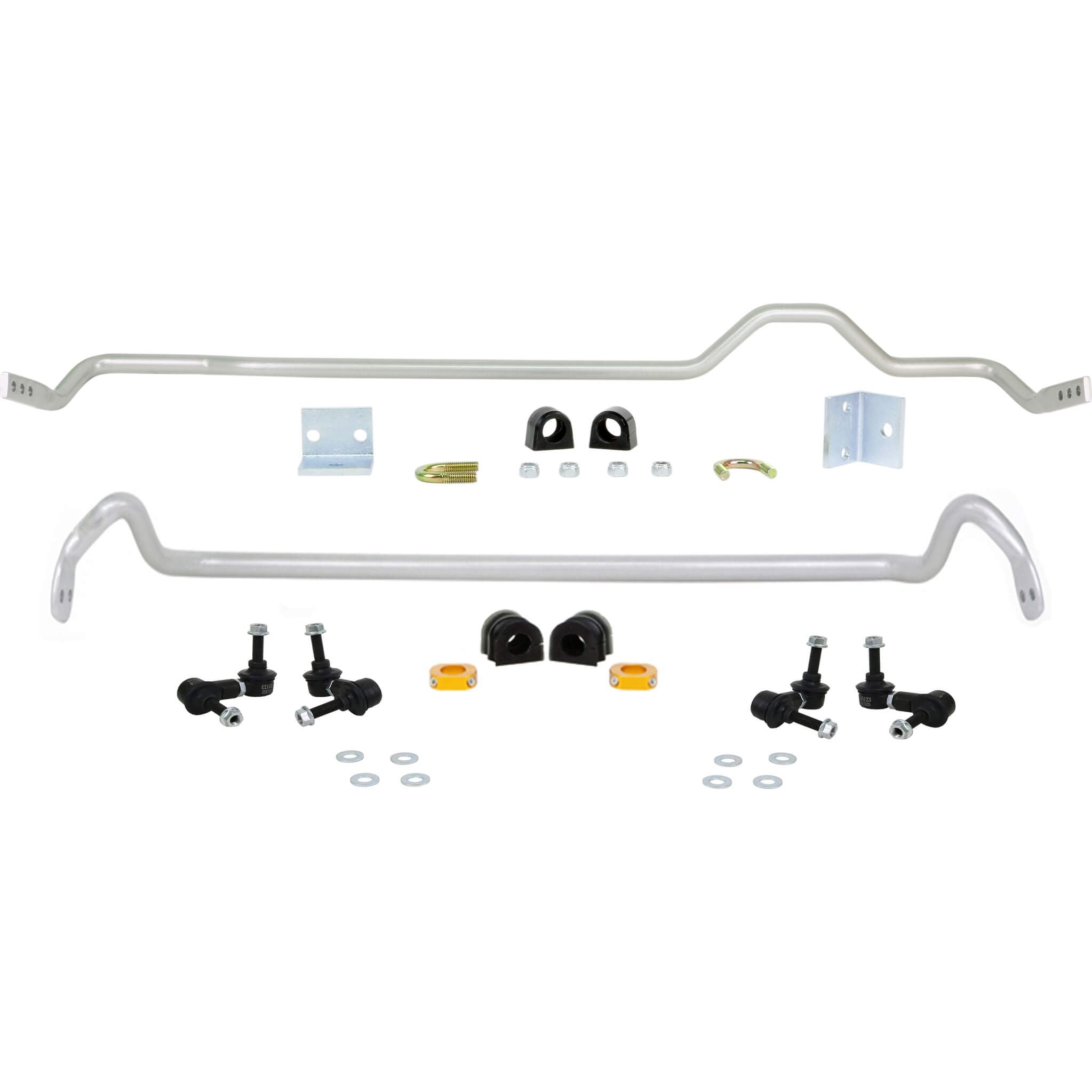 Whiteline Front & Rear Sway Bar Kit (22mm F / 22mm R), 2004-2008 Forester XT - Angle 2