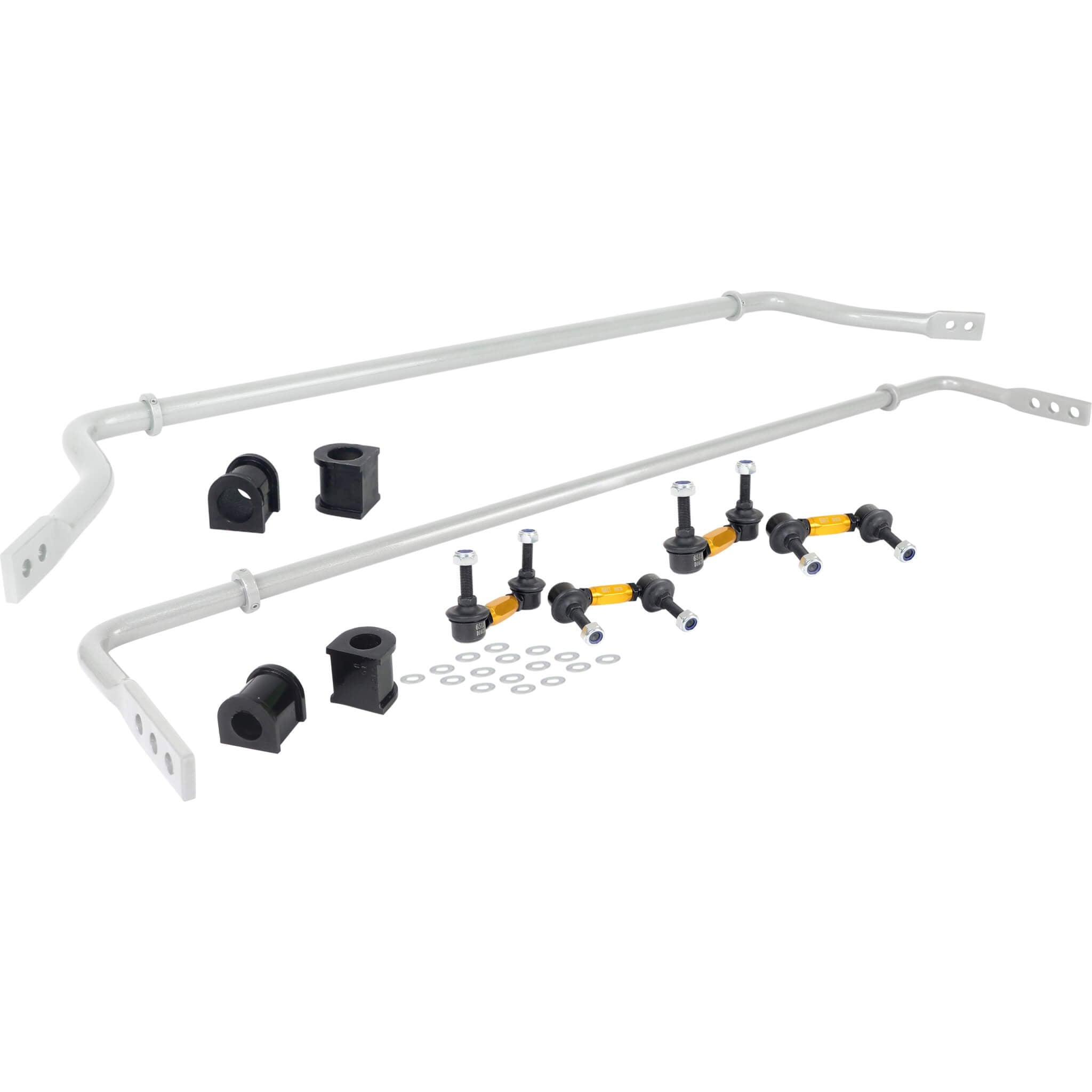 Whiteline Front & Rear Sway Bar Kit (24mm F / 16mm R), 1999-2005 Miata - Angle 2