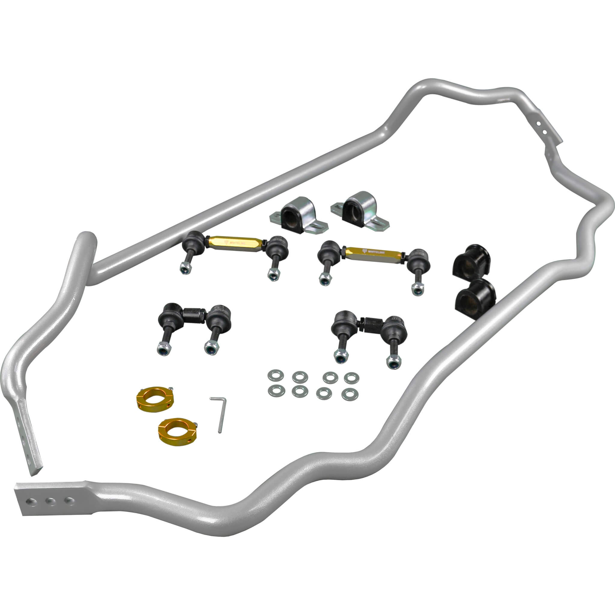 Whiteline Front & Rear Sway Bar Kit, 2008-2015 EVO X - Angle 2
