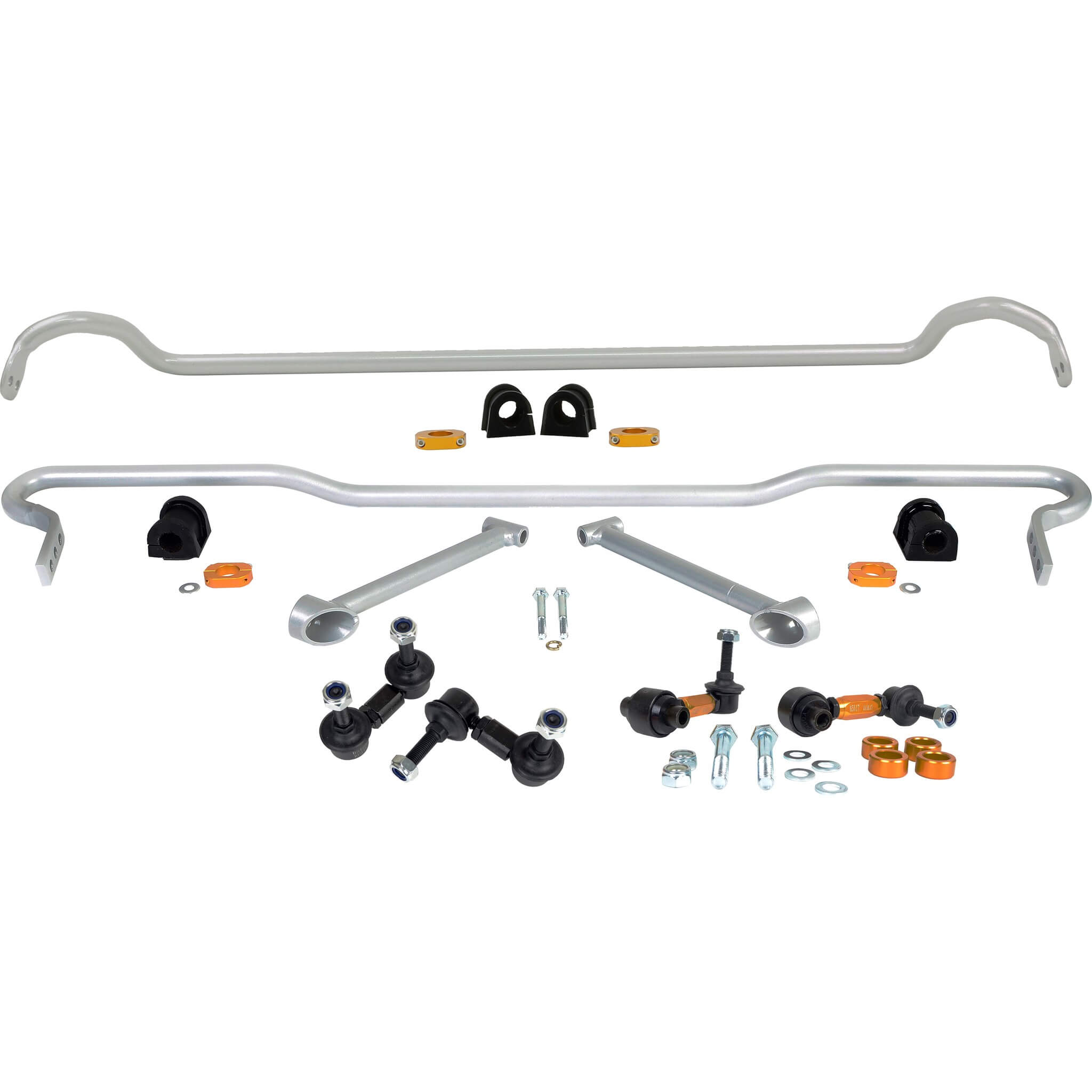 Whiteline Front & Rear Sway Bar Kit, 2008-2010 WRX