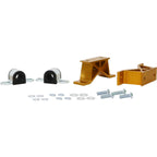 Whiteline Heavy Duty Aluminum Rear Sway Bar Mounts (20mm, Rear, Pair), 2002-2007 WRX & STi - Angle 3