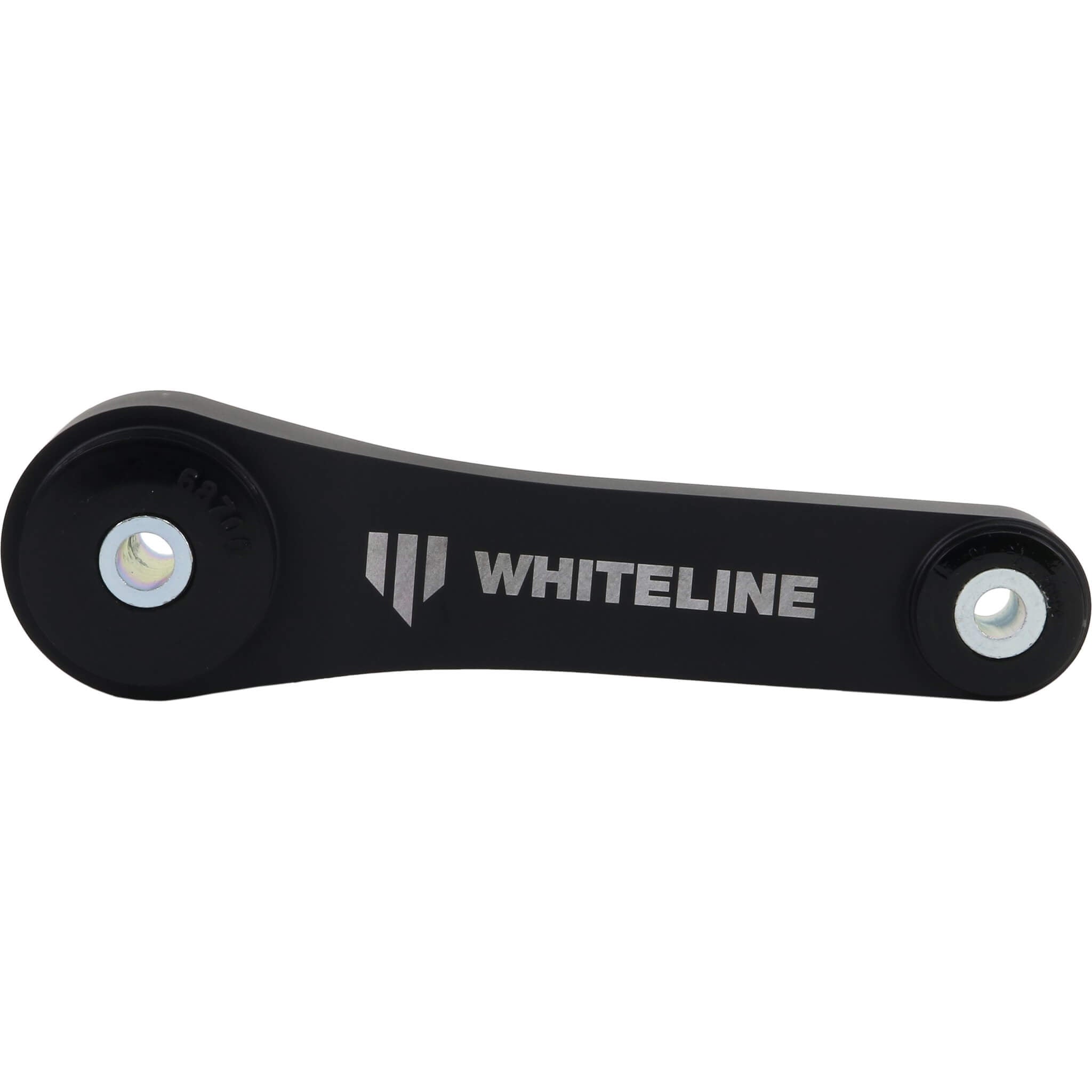 Whiteline Pitch Stop Mount (Billet Aluminum, Black), 2002-2026 WRX & STi - Angle 2
