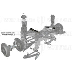 Whiteline Rear Camber Adjustment Bushings Kit, 2008-2026 WRX/STi & 2013-2026 BRZ/FR-S/86 - Angle 4