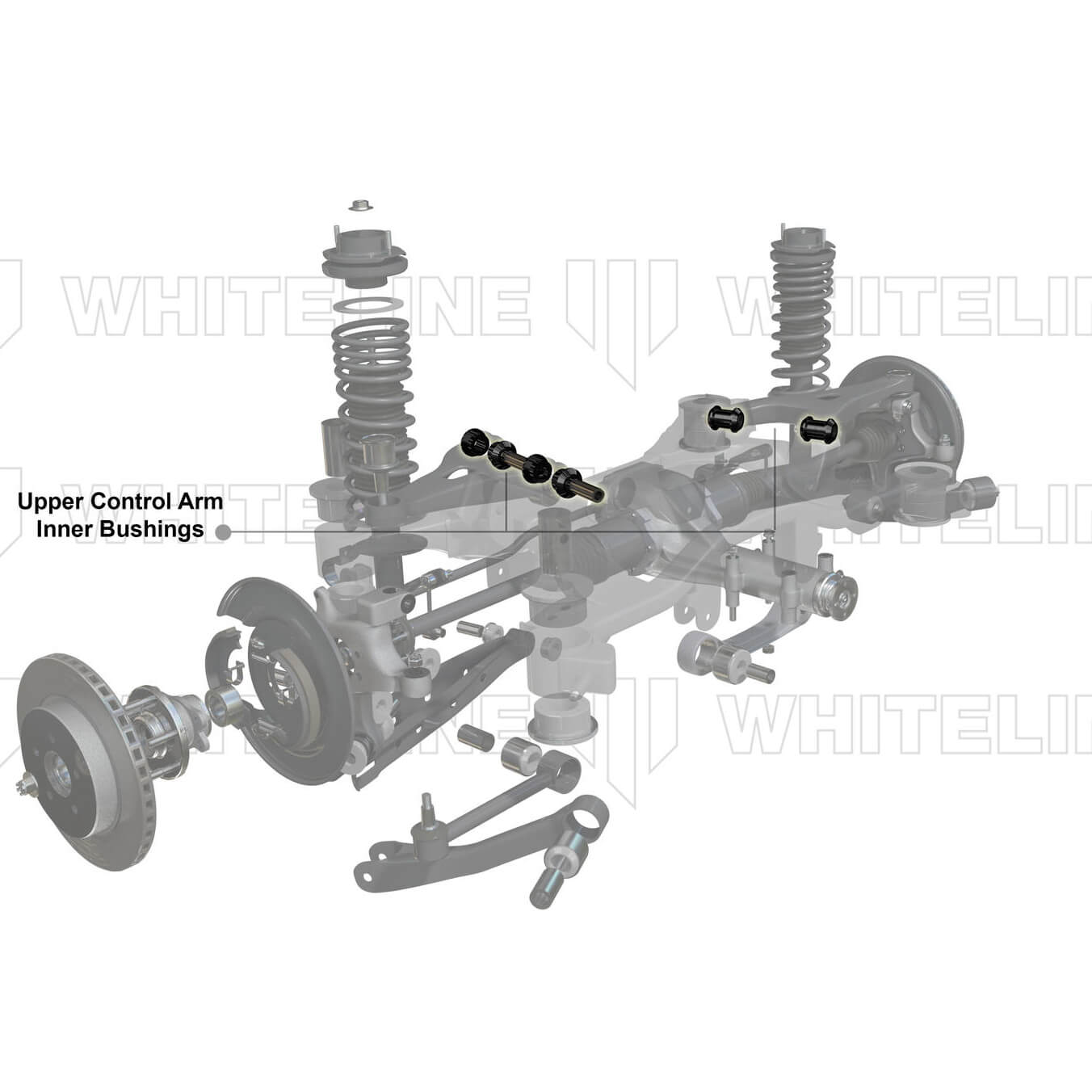 Whiteline Rear Camber Adjustment Bushings Kit, 2008-2026 WRX/STi & 2013-2026 BRZ/FR-S/86 - Angle 4