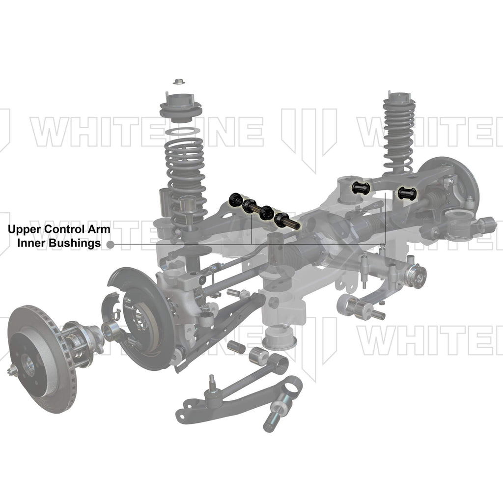 Whiteline Rear Control Arm Bushings (Upper/Inner), 2008-2026 WRX/STi & 2013-2026 BRZ/FR-S/86 - Angle 4