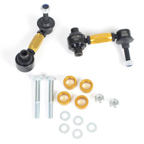 Whiteline Rear Sway Bar End Links (Comfort Version), 2008-2026 STi/WRX & 2013-2026 BRZ/FR-S/86 - Angle 3