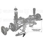 Whiteline Rear Trailing Arm Bushings (Lower, Front), 2015-2026 WRX/STi & 2013-2026 BRZ/FR-S/86 - Angle 4